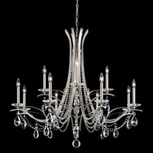 Vesca 12 Light 45" Wide Crystal Pendant with Heritage Crystals