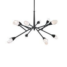 Synapse 32" Wide LED Crystal Pendant