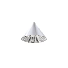 Primrose 8" Wide LED Crystal Mini Pendant