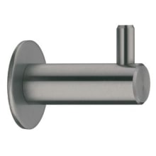 1-5/8" Deep Stainless Steel Single Prong Utility Hook with 33 Pound Weight Capacity