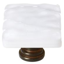 Glacier 1-1/4 Inch Square Cabinet Knob