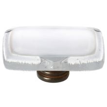 Reflective 2 Inch Rectangular Cabinet Knob