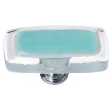 Reflective 2 Inch Rectangular Cabinet Knob