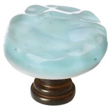 Glacier 1-1/4 Inch Mushroom Cabinet Knob