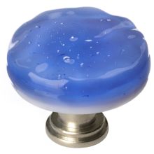 Glacier 1-1/4 Inch Mushroom Cabinet Knob