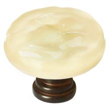 Glacier 1-1/4 Inch Mushroom Cabinet Knob