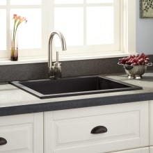 Holcomb 24" Drop In Single Basin Granite Composite Kitchen Sink