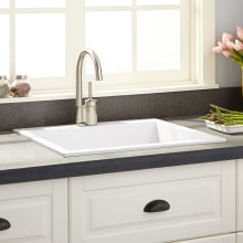 Holcomb 22" Drop In Single Basin Granite Composite Kitchen Sink