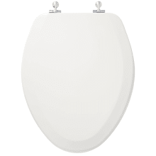 Deluxe Elongated Closed-Front Toilet Seat