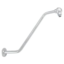 S-Type 17-1/2" Wall Mounted Shower Arm and Flange