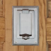 Tolston 6-3/8" x 4-3/8" Solid Brass Door Knocker