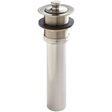 Lift & Turn Straight Tub Drain with 1-1/2" x 6" Tailpiece