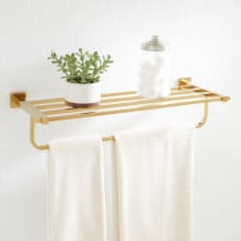 Albury 24-1/2" Brass Towel Rack