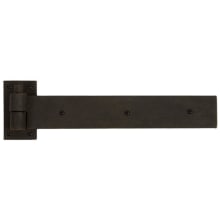 12" x 3-1/8" Iron Strap Hinge with Pintle - Single Hinge