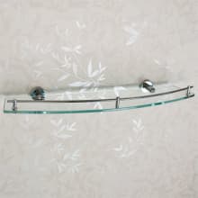 Ceeley 24" Glass Bathroom Shelf