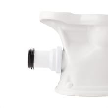 Rear Outlet Toilet P-Trap Connector - White