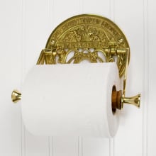 Crown Wall Mounted Spring Bar Toilet Paper Holder