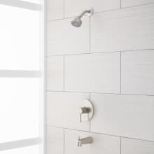 Rotunda Pressure Balanced Tub and Shower Trim Package with Single Function Shower Head - Rough In Included