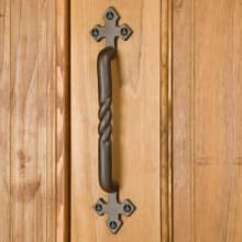 Gothic 8" Cast Iron Twisted Door Pull