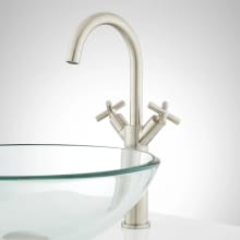 Exira 1.5 GPM Vessel Single Hole Bathroom Faucet with Pop-Up Drain Assembly and Overflow