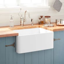 Reinhard 24" Farmhouse Single Basin Fireclay Kitchen Sink