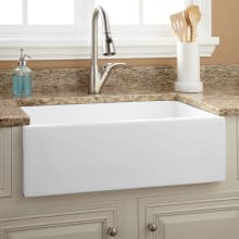 Risinger 30" Single Basin Fireclay Farmhouse Sink