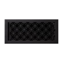 Cast Iron Floor Register - 6" x 14"