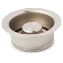 3-1/2" Garbage Disposal Stopper with Flange for Sinks up to 1/2" Thick