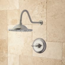 Bostonian Pressure Balanced Shower Only Trim Package with 8" Shower Head - Rough In Included