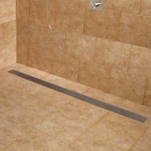 Carmen 60" Linear Shower Drain with Flange