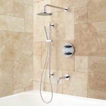 Kennedy Thermostatic Tub and Shower System - Rough In Included