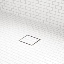 Cohen 4" Square Tile-In Shower Drain - Less Flange