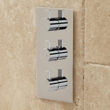 Modern 4-Way Thermostatic Valve - Rough In Valve Included