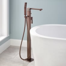 Ryle Floor Mounted Tub Filler- Includes Hand Shower