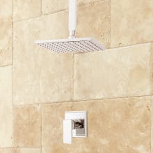 Ryle Pressure Balanced Shower Only Trim Package with 7-3/4" Rain Shower Head - Rough In Included
