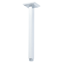 Ryle 10" Ceiling Mounted Square Shower Arm and Flange