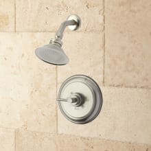 Windom Pressure Balanced Shower Only Trim Package with 4-7/8" Shower Head and 10" Shower Arm - Rough In Included