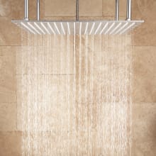 24" Oversized Square 2.5 GPM Single Function Shower Head