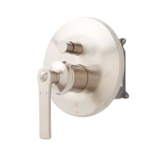 Cooper Two Function Pressure Balanced Valve Trim Only with Single Lever Handle and Integrated Diverter