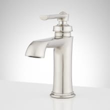 Cooper Single Hole Bathroom Faucet with Pop-Up Drain Assembly