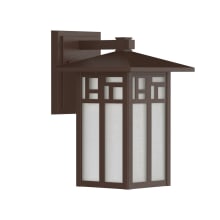 Weaver Single Light 10" Tall Outdoor Wall Sconce