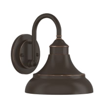 Portsmouth 9" Tall Single Light Outdoor Wall Sconce