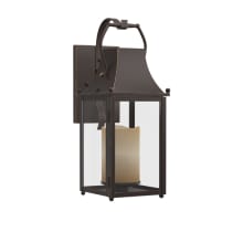 Whitby Single Light 18" Tall Outdoor Wall Sconce