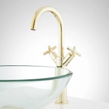 Exira 1.2 GPM Single Hole Vessel Bathroom Faucet with Pop-Up Drain Assembly