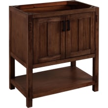 Morris 30" Wood Single Vanity Cabinet - Choose Your Vanity Top and Sink Configuration