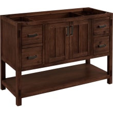 Morris 48" Wood Single Vanity Cabinet - Choose Your Vanity Top and Sink Configuration