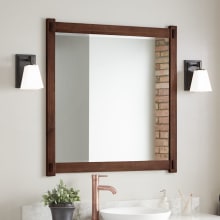 Morris 38" x 36" Framed Bathroom Mirror