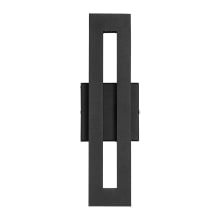 Paddock 2 Light 16" Tall LED Outdoor Wall Sconce