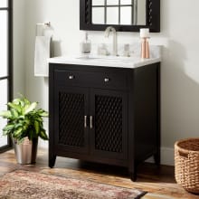 Thorton 30" Freestanding Mahogany Single Basin Vanity Cabinet - Cabinet Only - Less Vanity Top