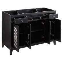Thorton 48" Freestanding Mahogany Single Basin Vanity Cabinet - Cabinet Only - Less Vanity Top